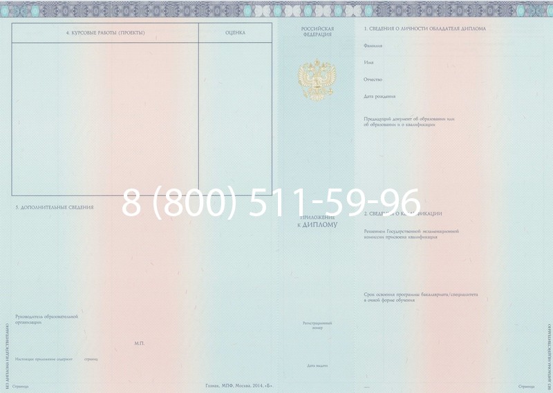 Заказать Диплом бакалавра 2014-2024 года в Астрахани