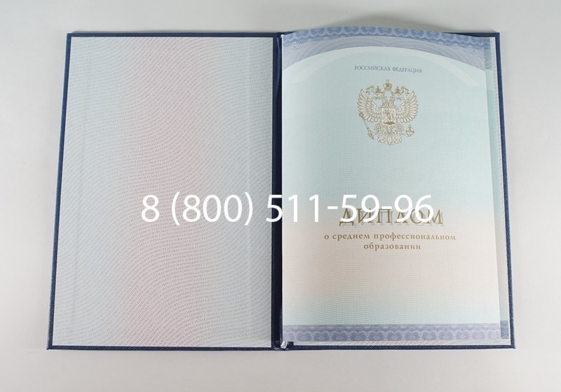 Заказать Диплом колледжа (Спецбланк) 2014-2024 года в Астрахани